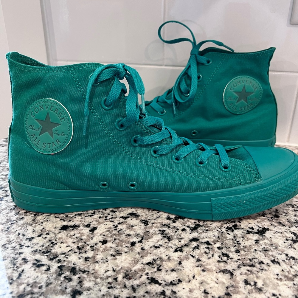 Converse Chuck Taylor All Star Hi 'Monochrome Bosphorus Green' Sz M: 11 W: 13